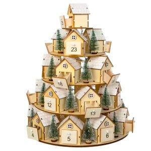 Hobby Lobby Cream and Green Advent Calendar